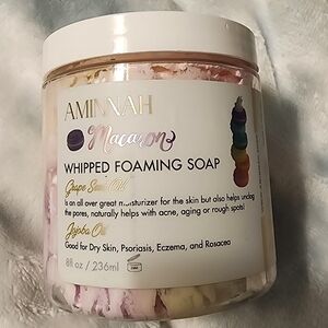 Aminnah Macaron Whipped Foaming Soap - NEW!